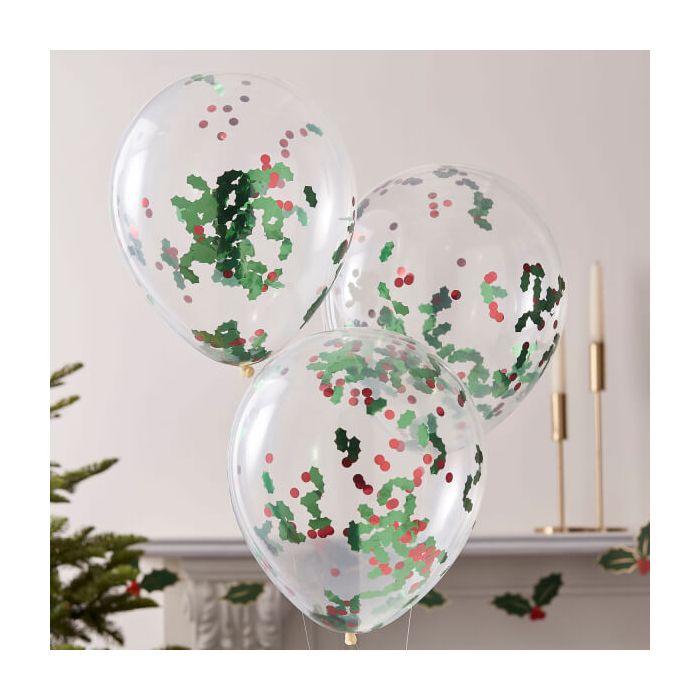 Palloncini Con Confetti Agrifoglio Pz.5 main product photo