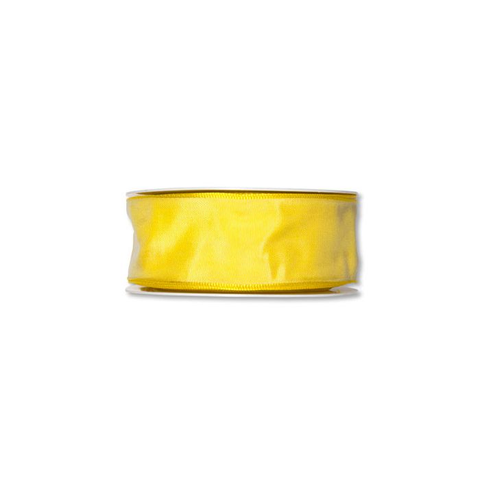 Nastro Raso Giallo Pz.1 Cm.4.0 X 25 Mt main product photo