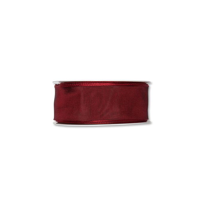 Nastro Raso Bordeaux Pz.1 Cm.4.0 X 25 Mt main product photo