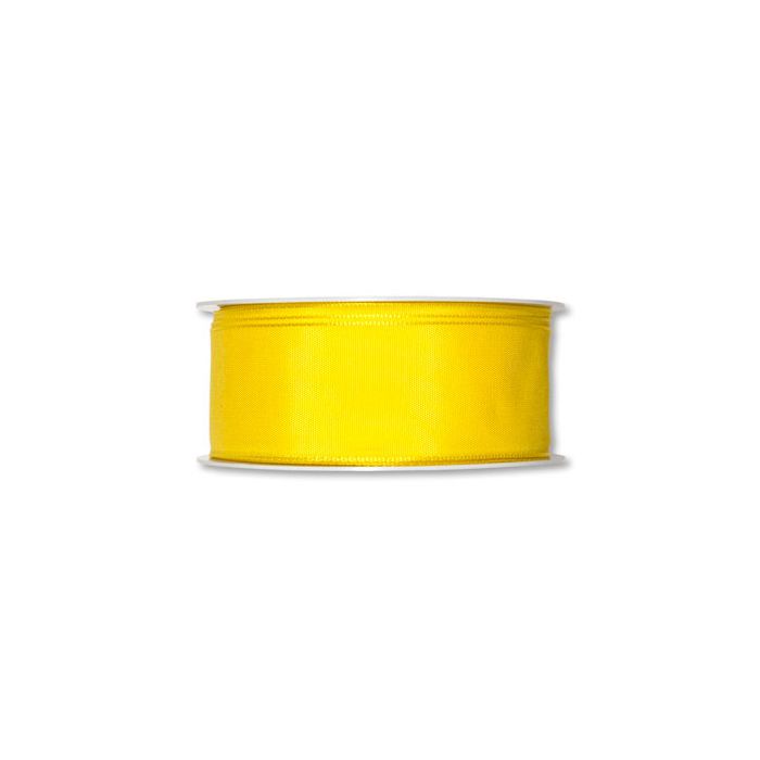 Nastro Raso Giallo Pz.1 Cm.4.0 X 25 Mt main product photo