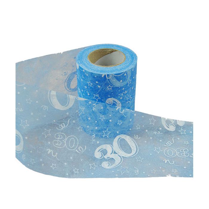 Nastro 30 Anni Azzurro Pz.1 Mm.110 X Mt.50 main product photo