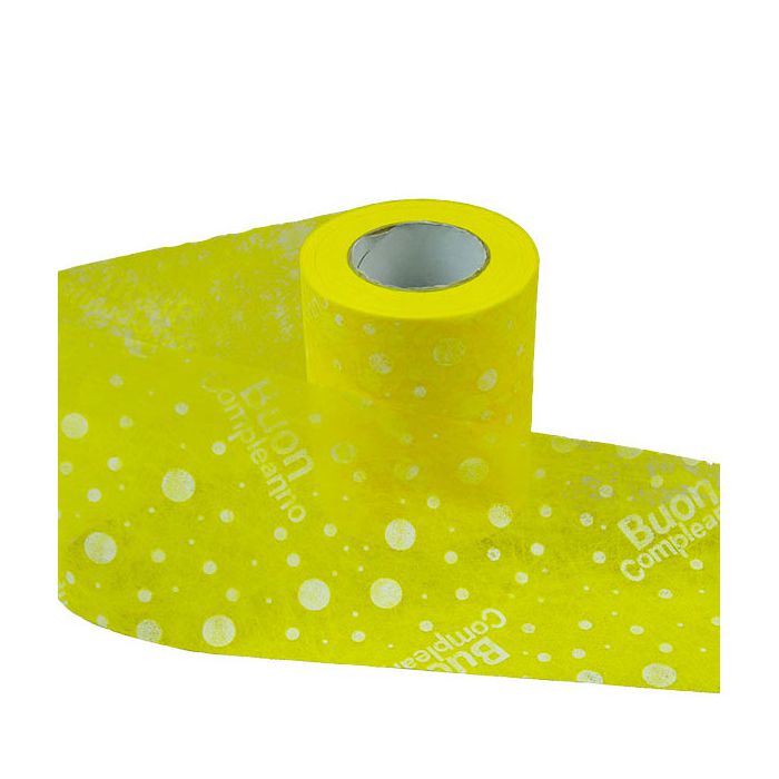 Nastro Buon Compleanno Giallo Pz.1 Mm.110 X Mt.50 main product photo