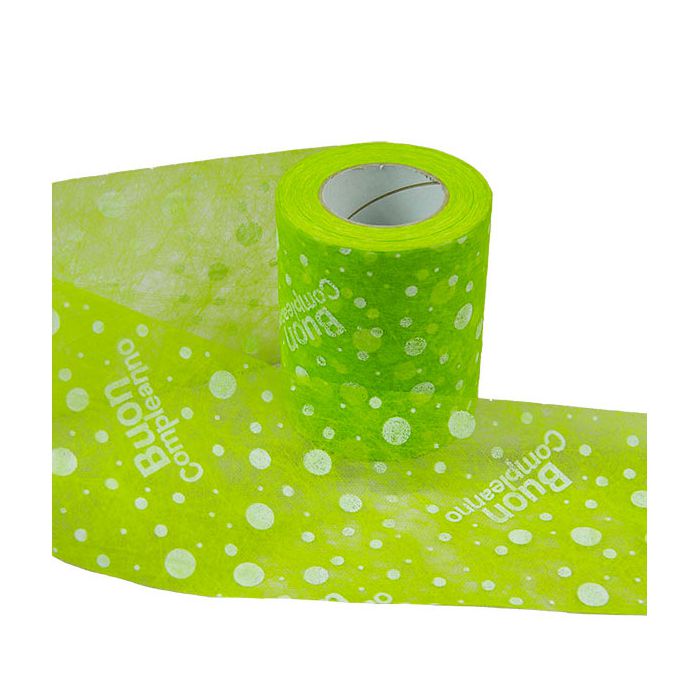 Nastro Buon Compleanno Verde Lime Pz.1 Mm.110 X Mt.50 main product photo