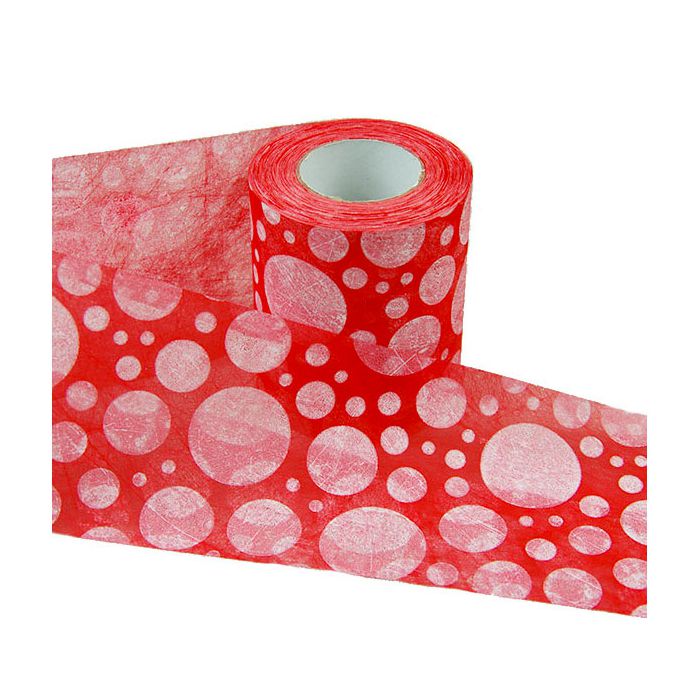 Nastro Dots Rosso Pz.1 Mm.110 X Mt.50 main product photo