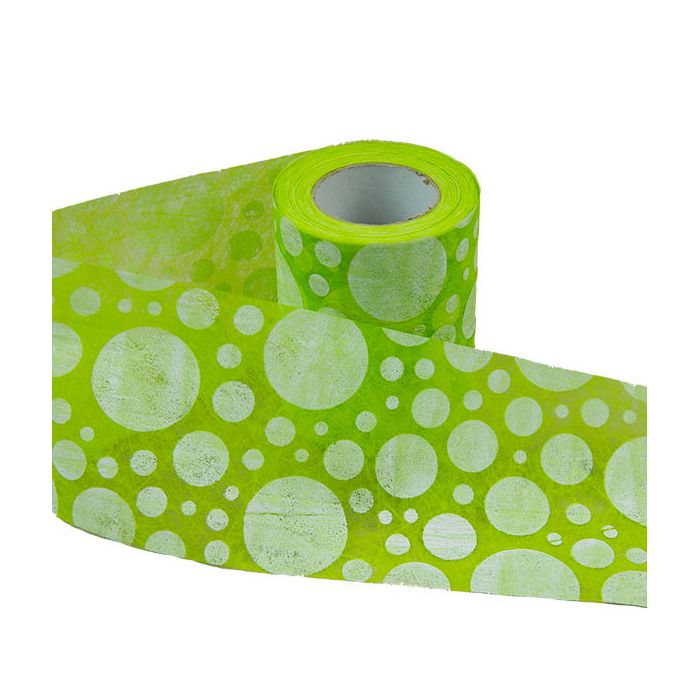 Nastro Dots Verde Lime Pz.1 Mm.110 X Mt.50 main product photo
