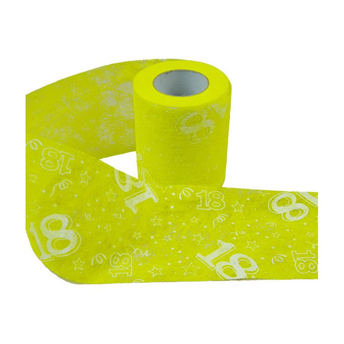 Nastro 18 Anni Giallo Pz.1 Mm.110 X Mt.50 main product photo