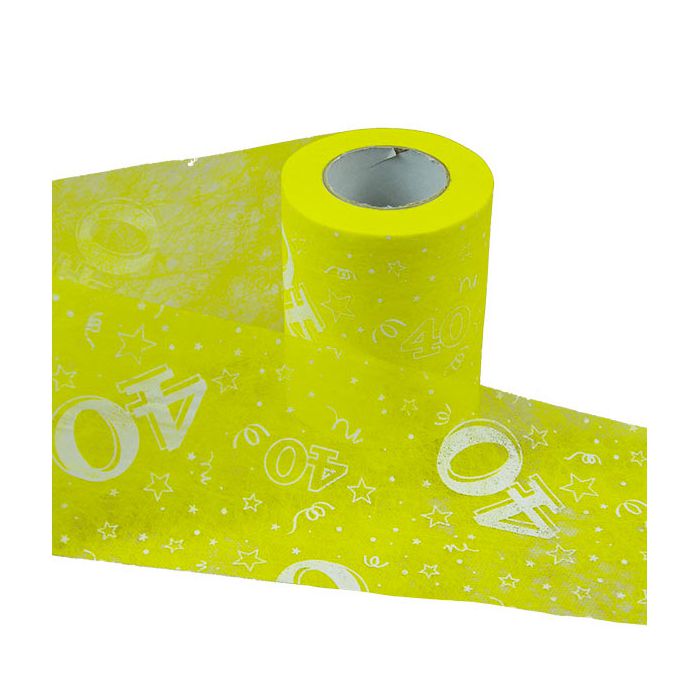 Nastro 40 Anni Giallo Pz.1 Mm.110 X Mt.50 main product photo