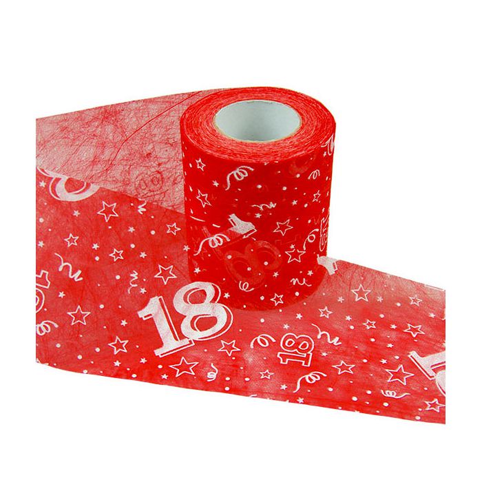 Nastro 18 Anni Rosso Pz.1 Mm.110 X Mt.50 main product photo