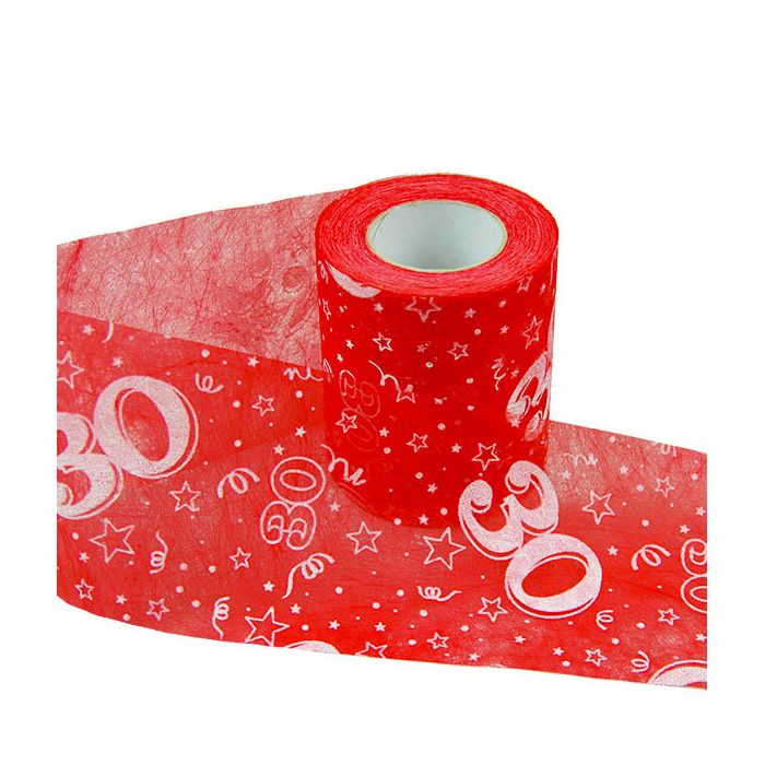 Nastro 30 Anni Rosso Pz.1 Mm.110 X Mt.50 main product photo