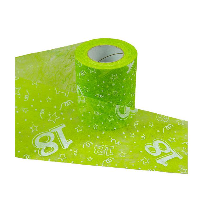 Nastro 18 Anni Verde Lime Pz.1 Mm.110 X Mt.50 main product photo