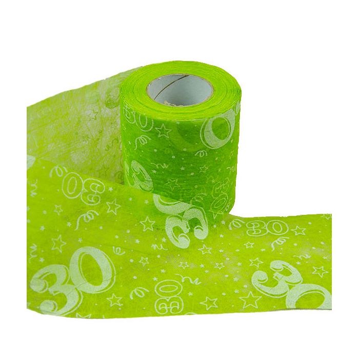 Nastro 30 Anni Verde Lime Pz.1 Mm.110 X Mt.50 main product photo