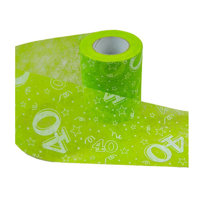 Nastro 40 Anni Verde Lime Pz.1 Mm.110 X Mt.50 main product photo