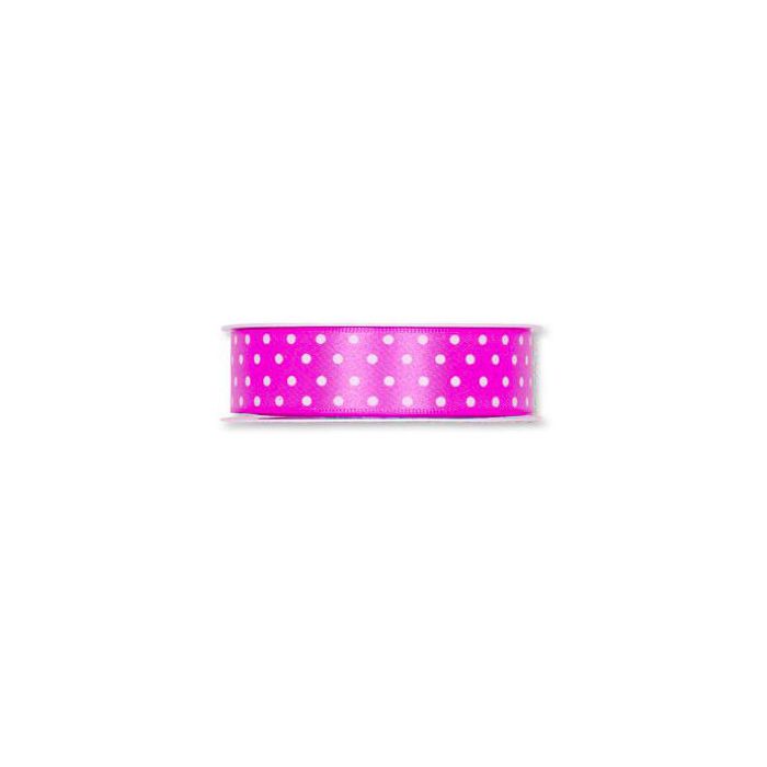 Nastro Flock Pois Fuxia Pz.1 Mm.19 Mt.50 main product photo