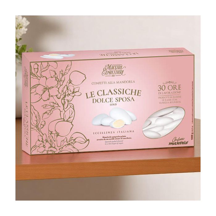 Confetti Dolce Sposa bianchi 1kg main product photo