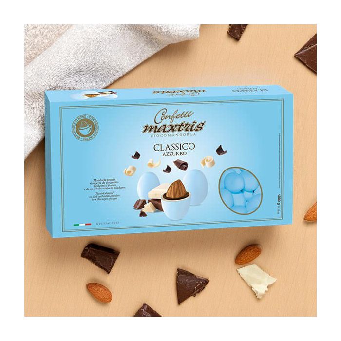 Confetti Maxtris celeste 1kg per cerimonie main product photo