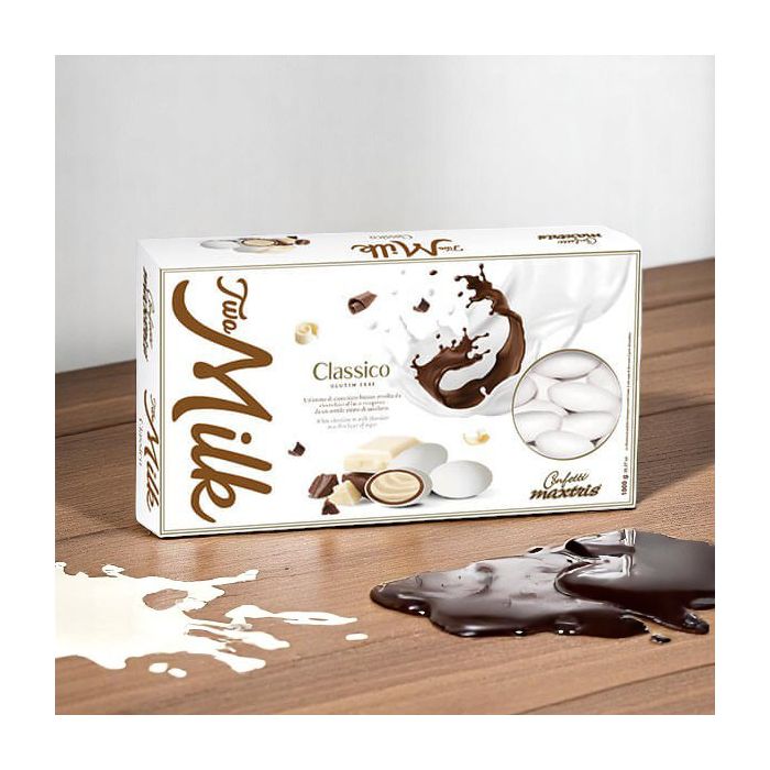 Confetti Two Milk Classico bianchi 1kg per eventi main product photo