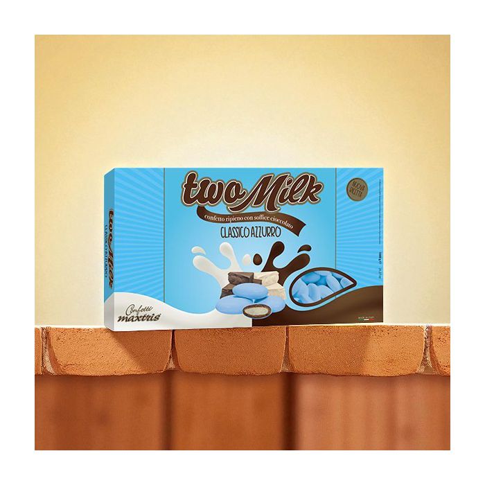 Confetti Two Milk Classico Azzurro 1kg. main product photo