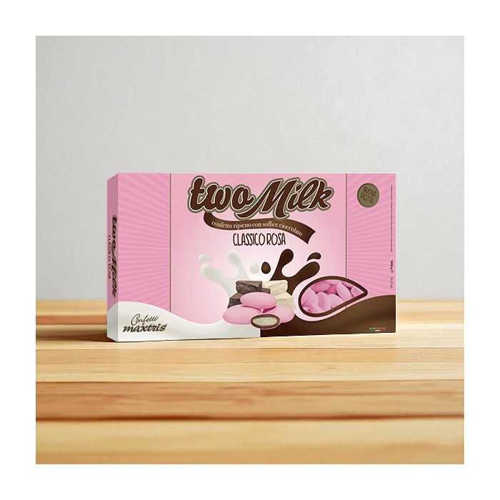 Confetti Two Milk Classico Rosa 1kg. main product photo