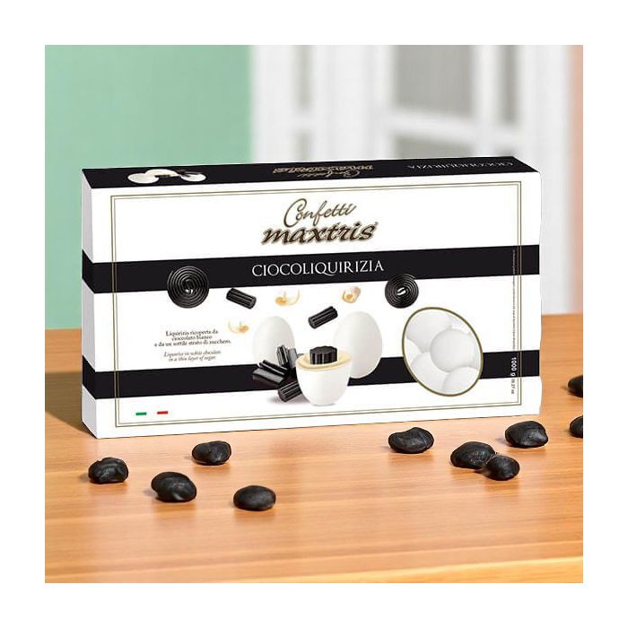 Confetti Maxtris ciocoliquirizia 1kg per eventi main product photo