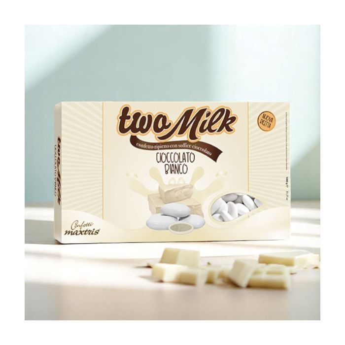 Confetti Two Milk Cioccolato Bianco 1kg. main product photo