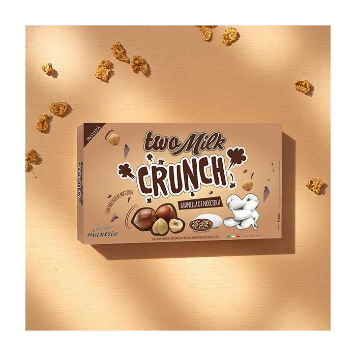 Confetti Two Milk Mix Crunch 1kg con granella di nocciola main product photo