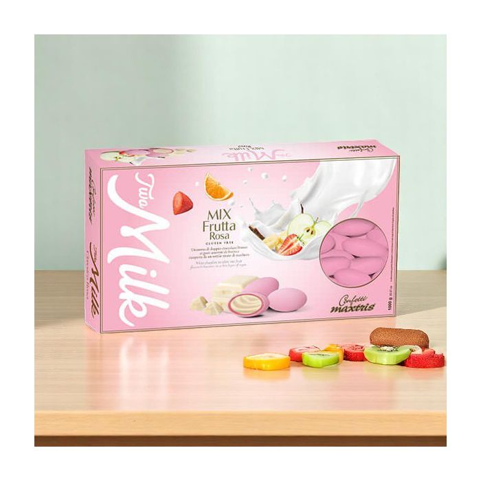Confetti Two Milk frutta rosa 1kg per eventi main product photo