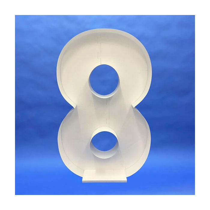 Struttura Porta Palloncini Numero 8 Pz.1 Sagomato Cm.70 X Cm.42 main product photo