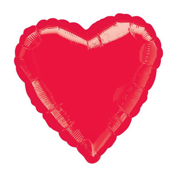 Palloncini Cuore Rosso 30" Pz.5 Mylar Cuore 30" Cm.76 main product photo