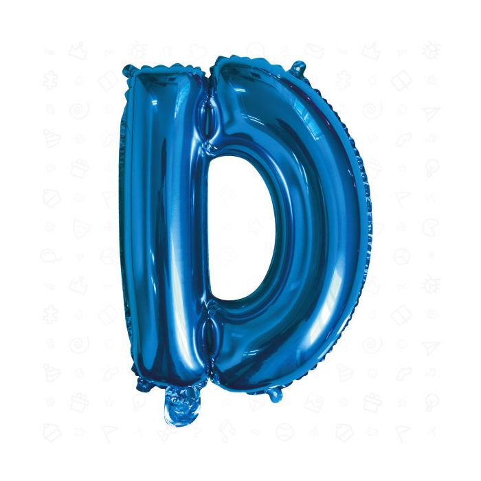 Palloncino Lettera (d) Blu Pz.1 17" Cm.43 main product photo