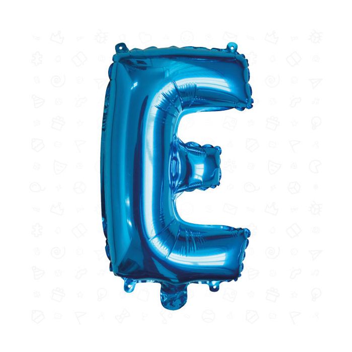 Palloncino Lettera (e) Blu Pz.1 17" Cm.43 main product photo
