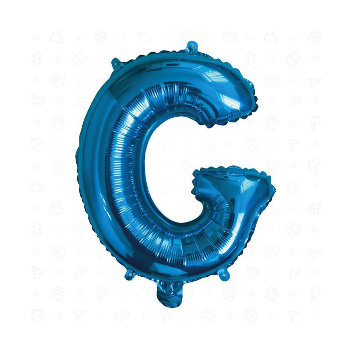 Palloncino Lettera (g) Blu Pz.1 17" Cm.43 main product photo