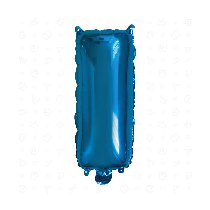 Palloncino Lettera (i) Blu Pz.1 17" Cm.43 main product photo