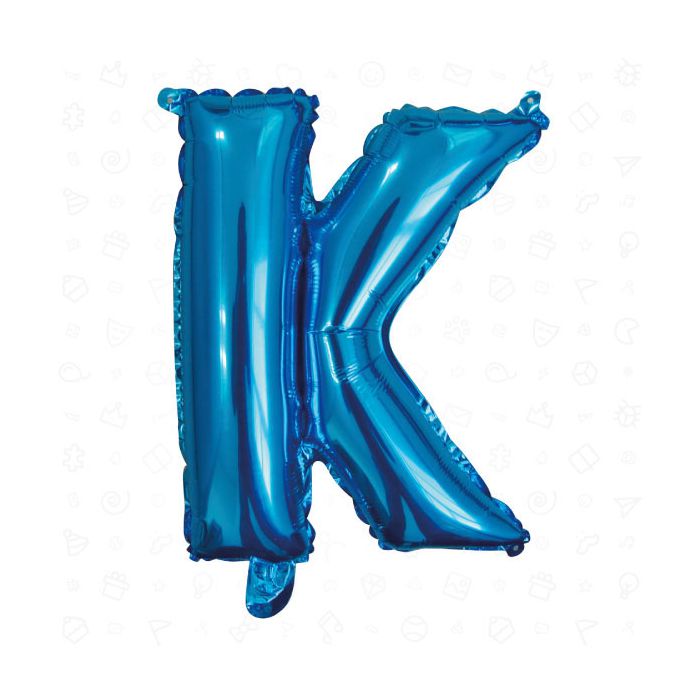 Palloncino Lettera (k) Blu Pz.1 17" Cm.43 main product photo