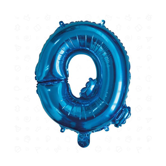Palloncino Lettera (q) Blu Pz.1 17" Cm.43 main product photo