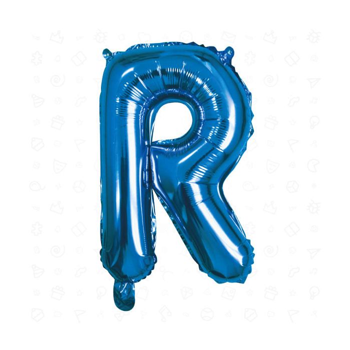 Palloncino Lettera (r) Blu Pz.1 17" Cm.43 main product photo