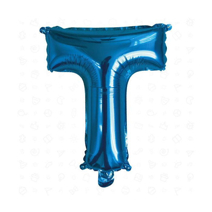 Palloncino Lettera (t) Blu Pz.1 17" Cm.43 main product photo