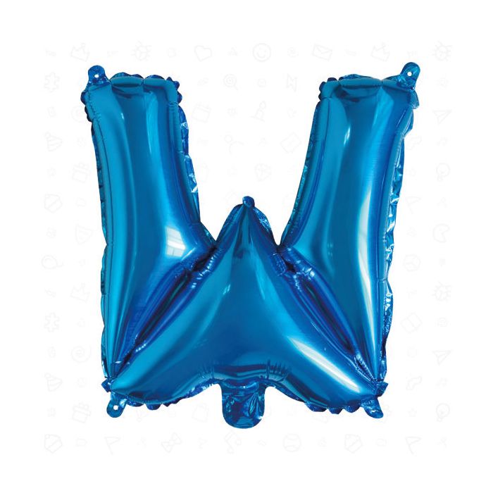 Palloncino Lettera (w) Blu Pz.1 17" Cm.43 main product photo