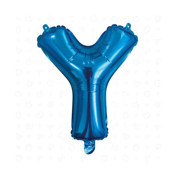 Palloncino Lettera (y) Blu Pz.1 17" Cm.43 main product photo