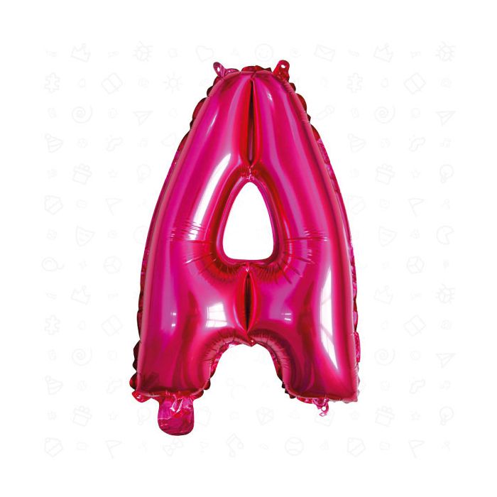 Palloncino Lettera (a) Fuchsia Pz.1 17" Cm.43 main product photo