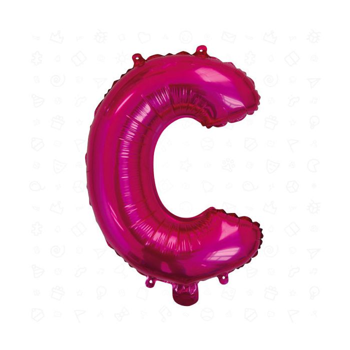 Palloncino Lettera (c) Fuchsia Pz.1 17" Cm.43 main product photo
