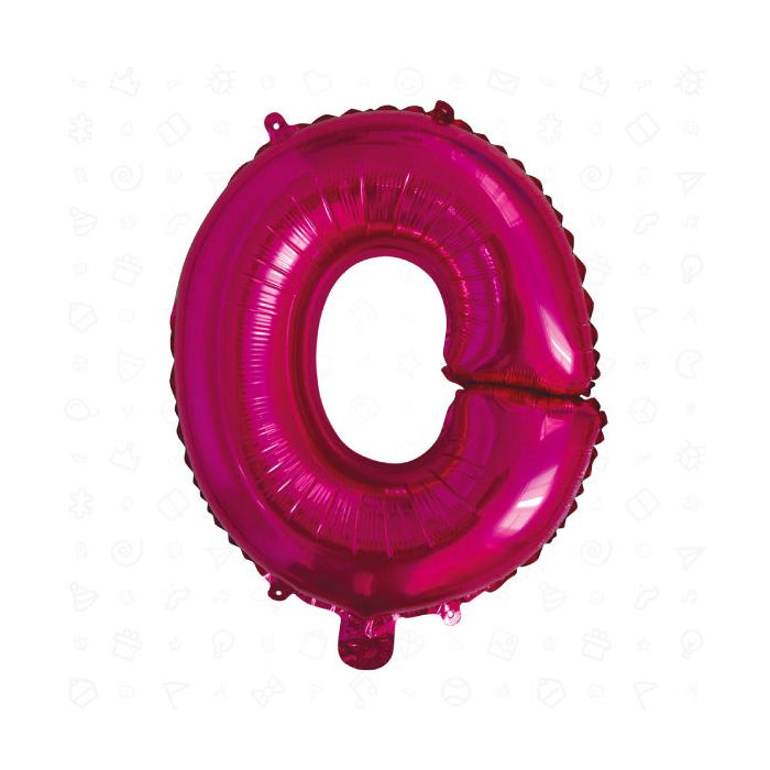 Palloncino Lettera (o) Fuchsia Pz.1 17" Cm.43 main product photo