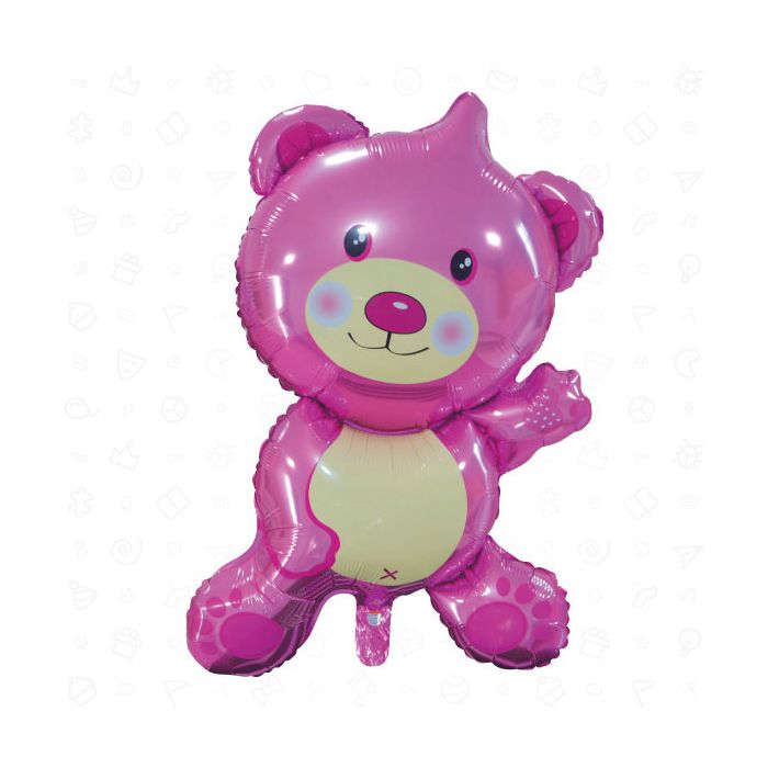 Palloncino Orsetto Baby Rosa Pz.1 Cm.86 X Cm.54 main product photo