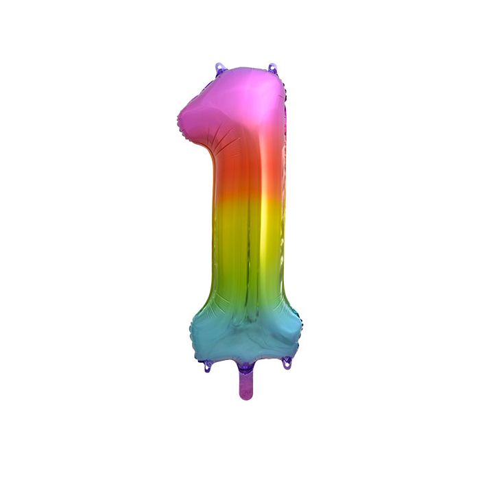 Palloncino 1 Multicolor Pz.1 Mylar 34"/cm.86 main product photo