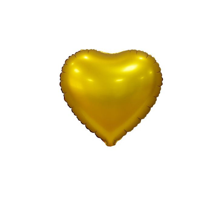 Palloncino Cuore Oro Satinato Pz.1 main product photo