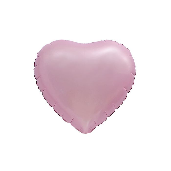 Palloncino Cuore Rosa Satinato Pz.1 main product photo