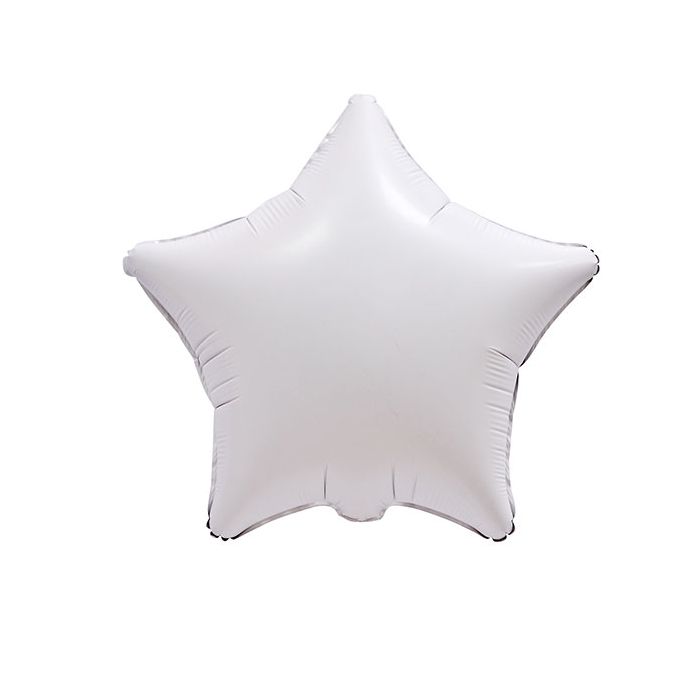 Palloncino Stella Bianca Satinato Pz.1 main product photo