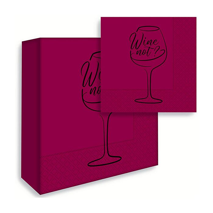Tovagliolo Wine Not Bordeaux Pz.50 main product photo