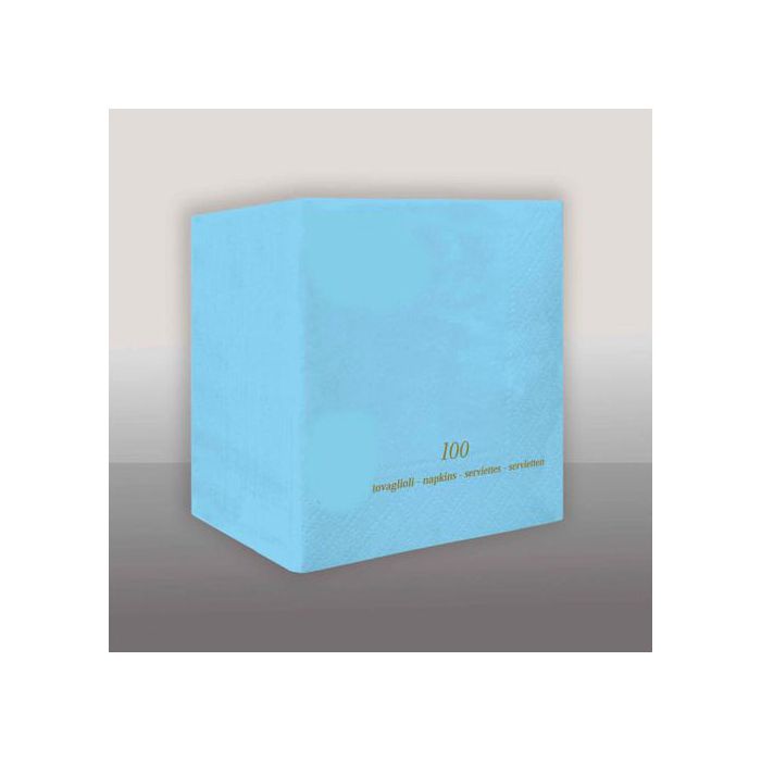 Tovagliolo Azzurro Pz.100 Cm.25x25 Veli 2 main product photo