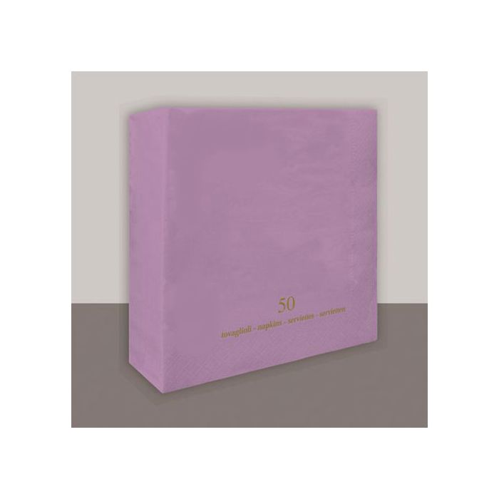 Tovagliolo Lilla Pz.50 Cm.33x33 Veli 2 main product photo
