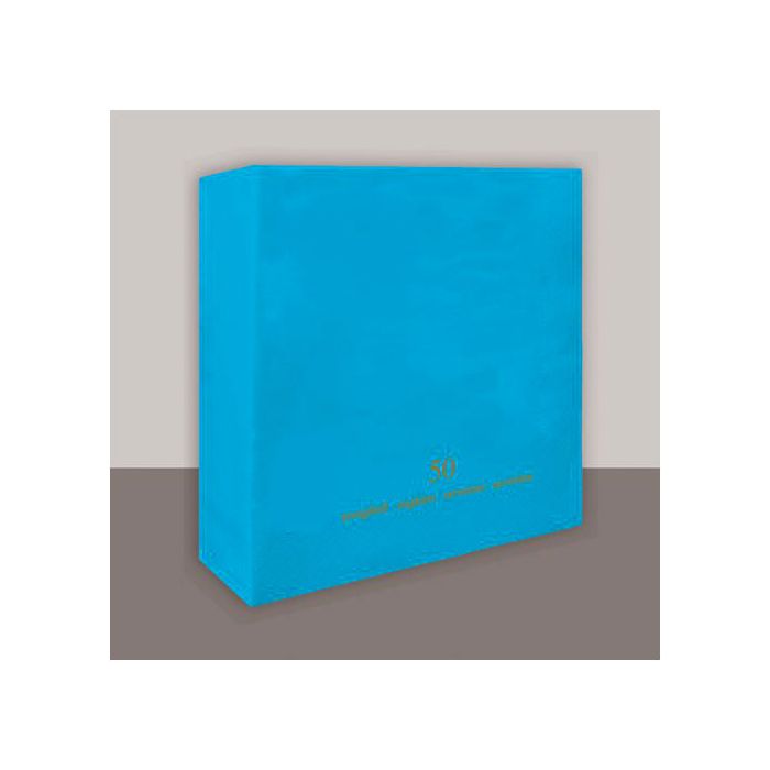Tovagliolo Turchese Pz.50 Cm.33x33 Veli 2 main product photo